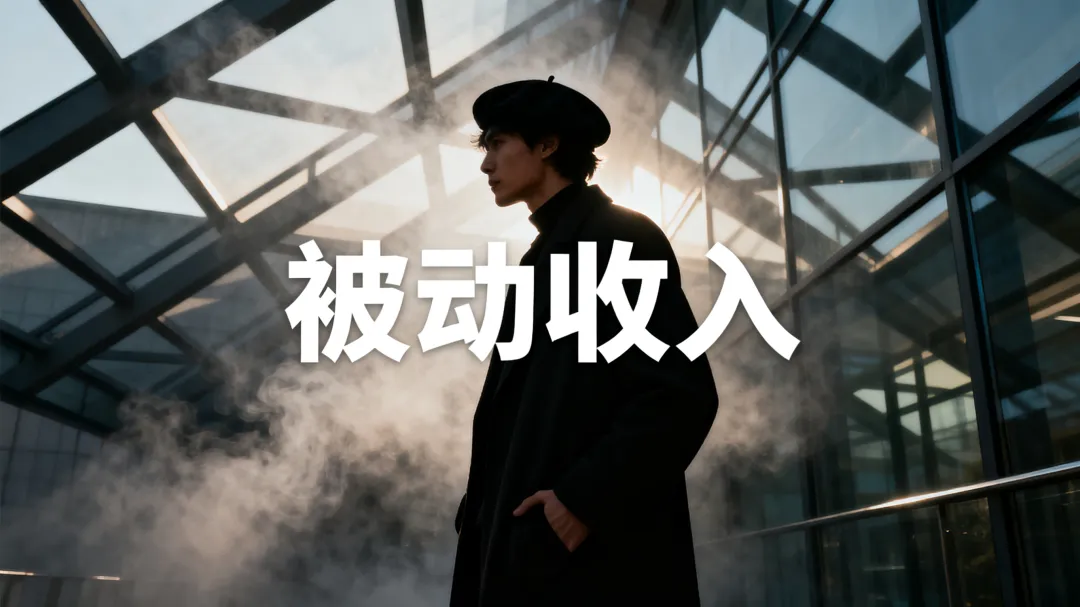 被动收入,害人不浅!!-润格副业网-每天分享热门副业赚钱项目