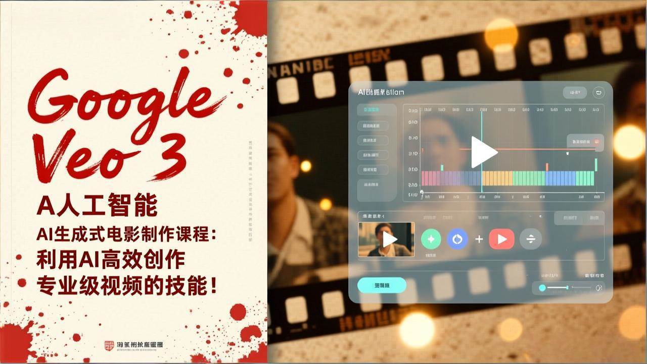 （17032期）Google Veo 3人工智能AI生成式电影制作课程：利用AI高效创作专业级视频的技能！-润格副业网-每天分享热门副业赚钱项目