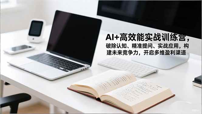 （16635期）AI+高效能实战训练营，破除认知、精准提问、实战应用，构建未来竞争力，开启多维盈利渠道-润格副业网-每天分享热门副业赚钱项目
