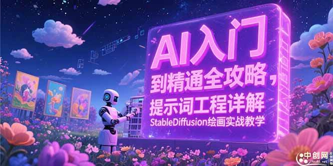 (15181期)AI入门到精通全攻略,提示词工程详解,StableDiffusion绘画实战教学-润格副业网-每天分享热门副业赚钱项目