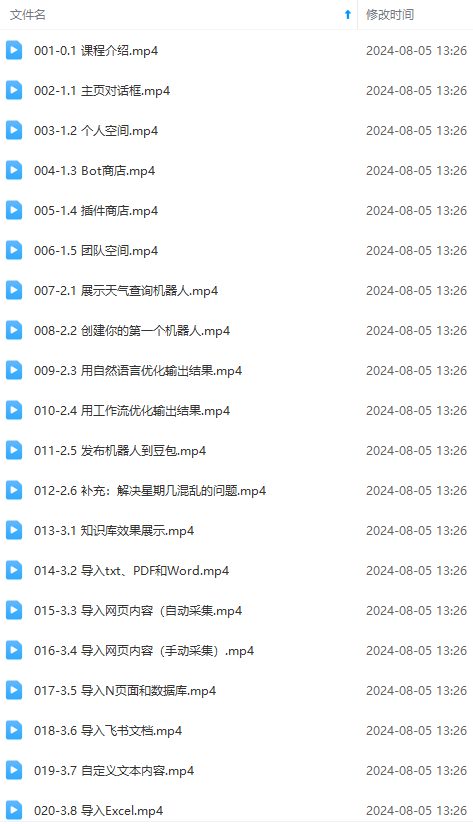图片[1]-（11990期）Coze-0基础开发 Agent智能体教程：不需要懂编程，做属于自己的对话机器人-润格副业网-每天分享热门副业赚钱项目