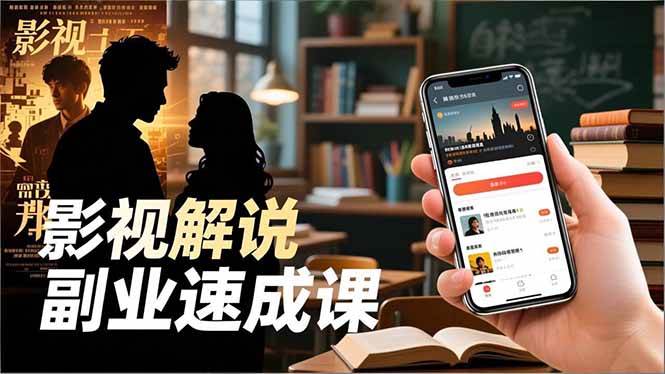 （16740期）Tk影视解说副业速成课，软件安装、全流程实操、爆款预设，新手两周变现-润格副业网-每天分享热门副业赚钱项目