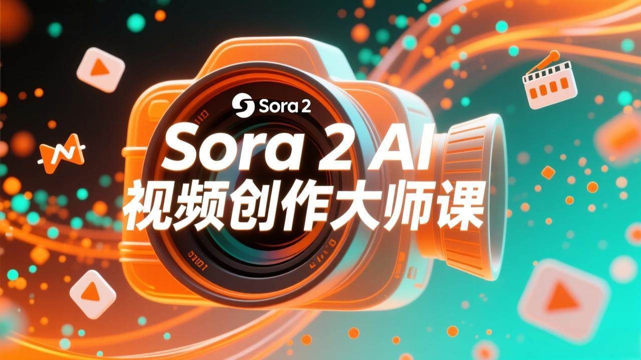 （17081期）如何利用Sora 2创建流行AI人工智能视频大师班教程：掌握创作全流程，产出百万播放内容-润格副业网-每天分享热门副业赚钱项目