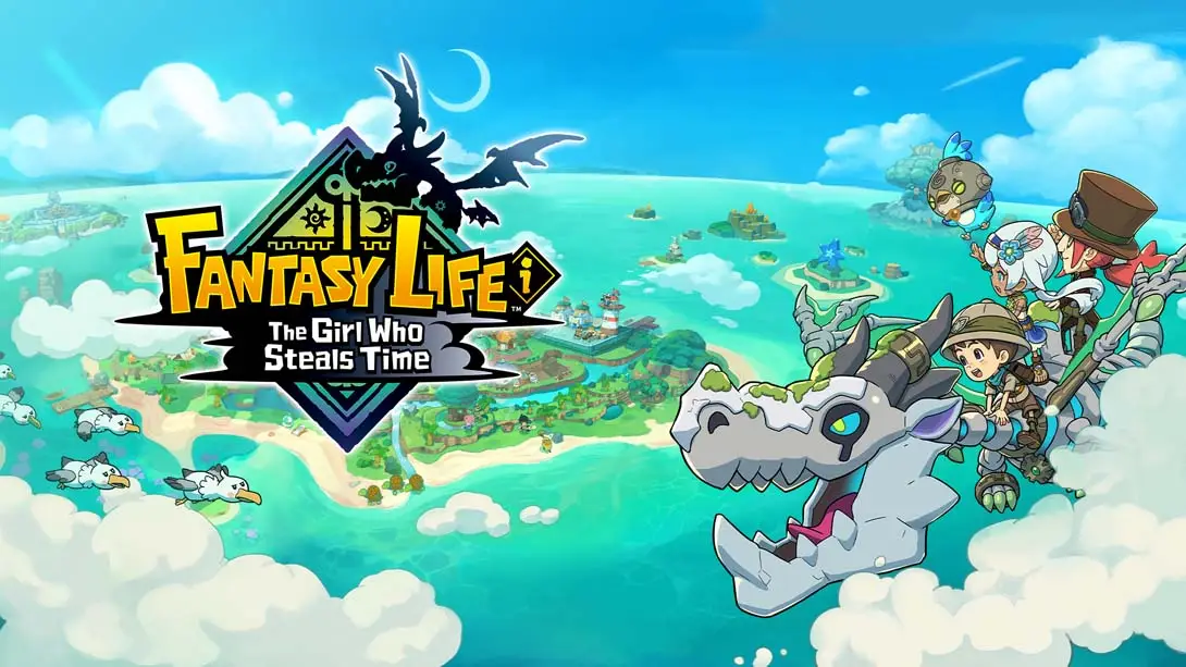 【美版】幻想生活ｉ 转圈圈的龙和偷取时间的少女 .FANTASY LIFE i: The Girl Who Steals Time 中文-润格副业网-每天分享热门副业赚钱项目