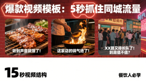 白泽老师·餐饮实体店短视频爆店-润格副业网-每天分享热门副业赚钱项目