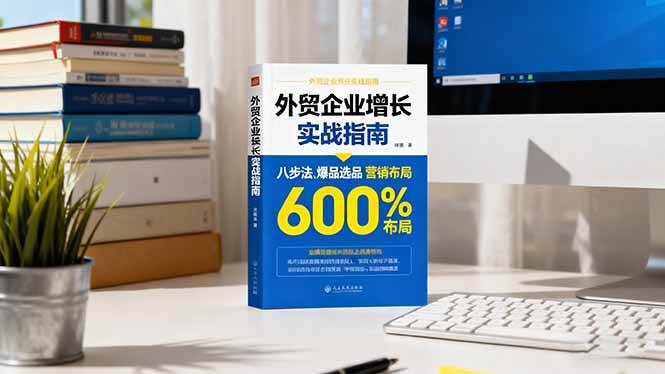 （16296期）外贸企业增长实战指南，八步法、爆品选品、营销布局，业绩增长300%-润格副业网-每天分享热门副业赚钱项目