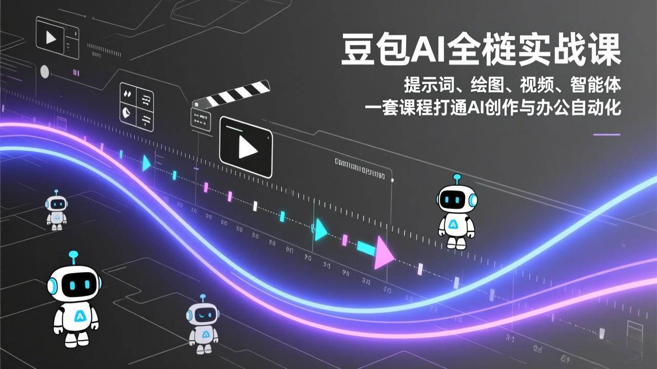 （17385期）豆包AI全栈实战课：提示词、绘图、视频、智能体，一套课程打通AI创作与办公自动化-润格副业网-每天分享热门副业赚钱项目