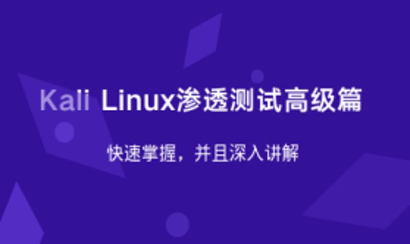 Kali Linux渗透测试高级篇-润格副业网-每天分享热门副业赚钱项目
