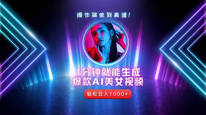 (14702期)2025年最强副业:用AI做短视频,从零开始打造爆款账号!-润格副业网-每天分享热门副业赚钱项目