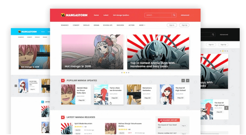 Madara 2.2.2.1主题源码 响应式WordPress漫画小说主题模板-润格副业网-每天分享热门副业赚钱项目