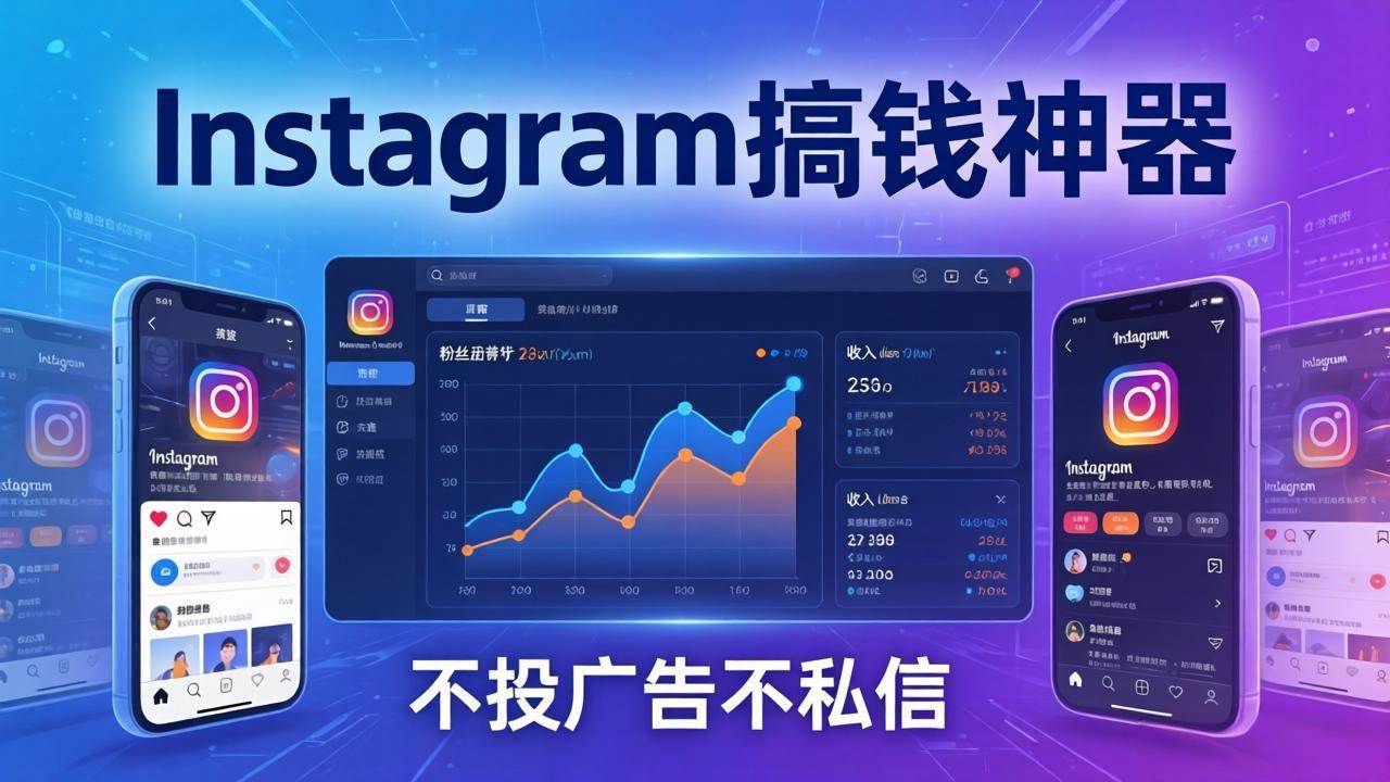 （17731期）Instagram搞钱神器：月涨6万粉+月入5万刀，不投广告不私信，靠算法+低价产品-润格副业网-每天分享热门副业赚钱项目