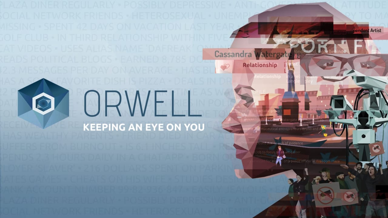 奥威尔 无所遁形丨Orwell: Keeping an Eye On You-润格副业网-每天分享热门副业赚钱项目