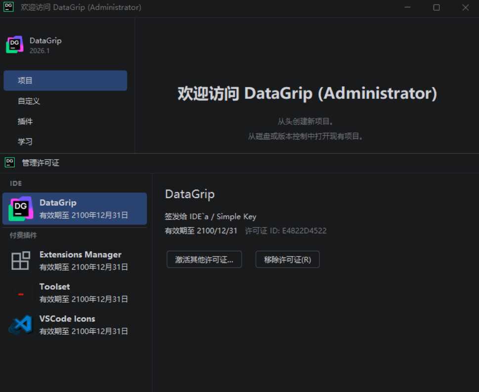 DataGrip v2026.1.0 高级版-润格副业网-每天分享热门副业赚钱项目
