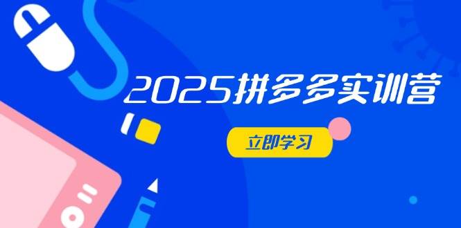 （14531期）2025拼多多实训营：深度剖析运营关键，助力电商人快速提升-润格副业网-每天分享热门副业赚钱项目