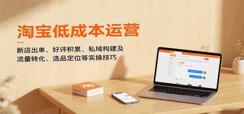 淘宝低成本运营,新店出单、好评积累、私域构建及流量转化、选品定位等(更新9月)-润格副业网-每天分享热门副业赚钱项目