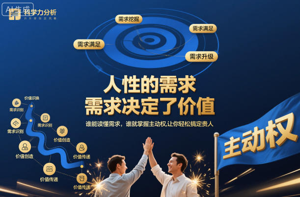 人性的需求，需求决定了价值，谁能读懂需求，谁就掌握主动权，让你轻松搞定贵人【文档】-润格副业网-每天分享热门副业赚钱项目