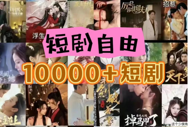 打造完全属于自己的个人短剧库，实现网盘拉新与私域变现的完美融合！-润格副业网-每天分享热门副业赚钱项目