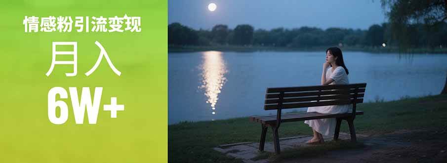 (15229期)情感粉引流变现实操课:单月变现6w+,情感粉引流变现实操课-润格副业网-每天分享热门副业赚钱项目