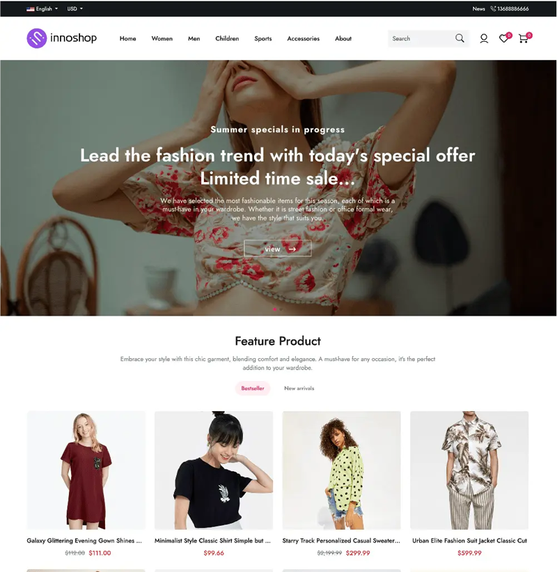 InnoShop(PHP开源免费跨境电商系统)-润格副业网-每天分享热门副业赚钱项目