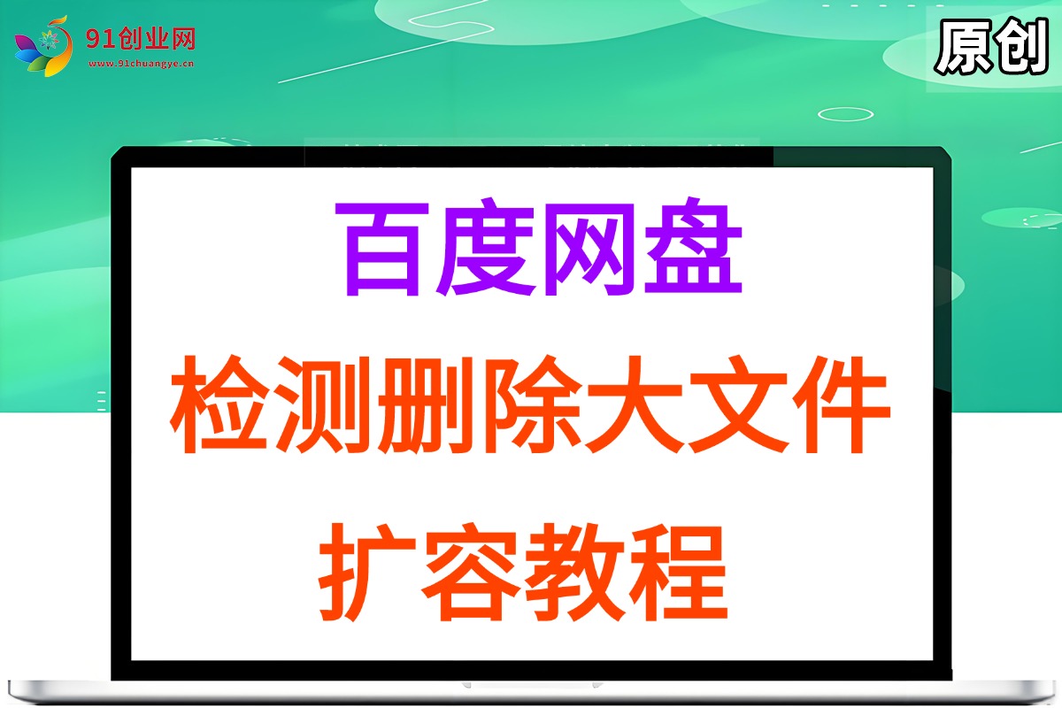 （15239期）百度网盘：检测删除大文件，附带百度网盘扩容教程和软件-润格副业网-每天分享热门副业赚钱项目