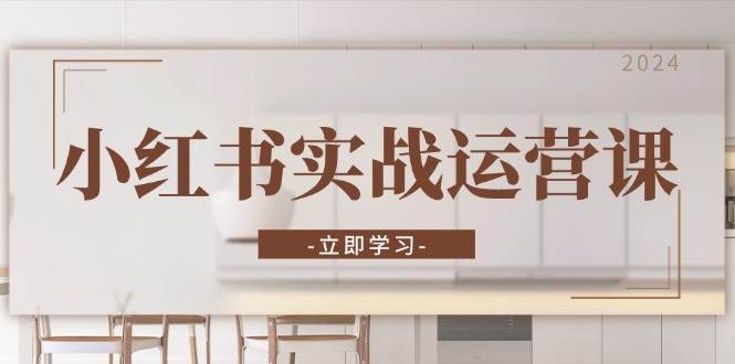 (13238期)小红书实战运营课:从开通店铺到直播话术,打造爆款笔记与高效直播-润格副业网-每天分享热门副业赚钱项目