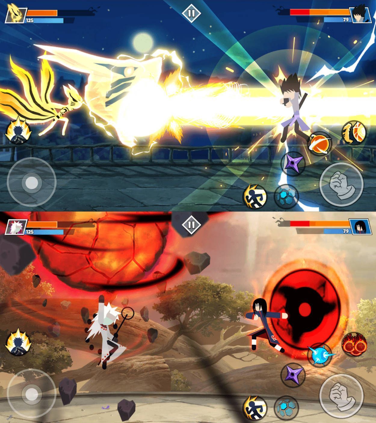 安卓火柴忍者格斗 v7.0(无限金钱,菜单)-润格副业网-每天分享热门副业赚钱项目