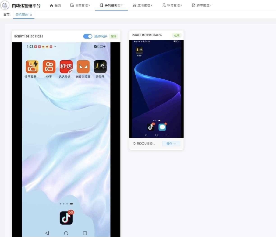 云手机群控系统源码 云手机多开群控 自动化管理程序源码-润格副业网-每天分享热门副业赚钱项目