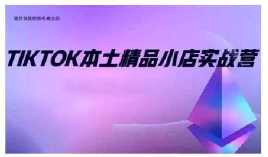 TikTok本土精品小店出海实战营,从入门到高阶,不止0-1!-润格副业网-每天分享热门副业赚钱项目