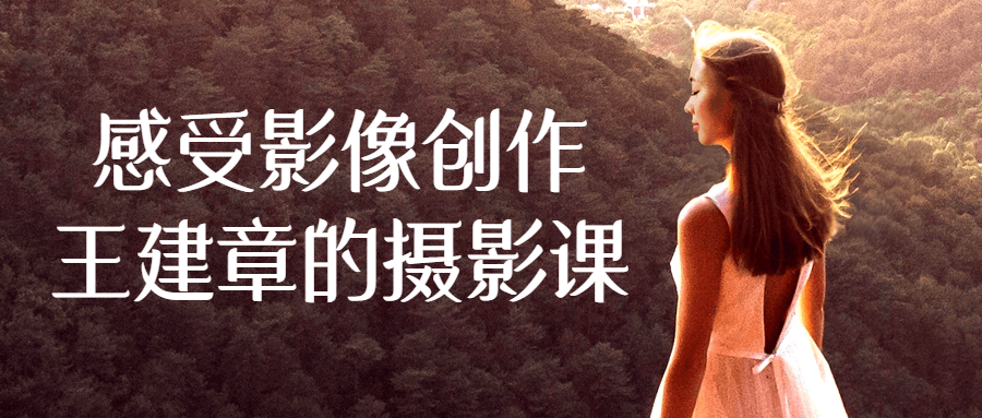 感受影像创作王建章的摄影课-润格副业网-每天分享热门副业赚钱项目