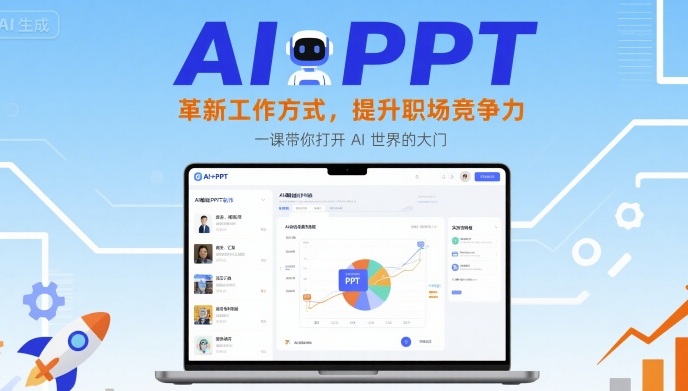 AI+PPT：革新工作方式，提升职场竞争力，一课带你打开 AI 世界的大门-润格副业网-每天分享热门副业赚钱项目