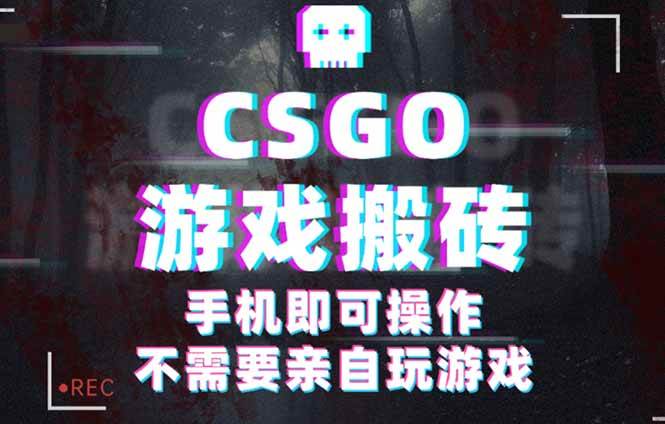 （16090期）CSGO游戏挂机捡漏，单日扫货500+，年底小高峰上车可吃肉，手机即可操作…-润格副业网-每天分享热门副业赚钱项目