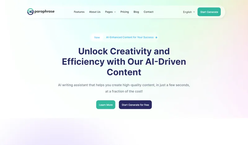 Bootstrap响应式AI写作助手官网源码-润格副业网-每天分享热门副业赚钱项目