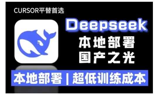2025年deepseek R1 大型模型本地安装部署(文件+教程)本地部署，超低训练成本-润格副业网-每天分享热门副业赚钱项目