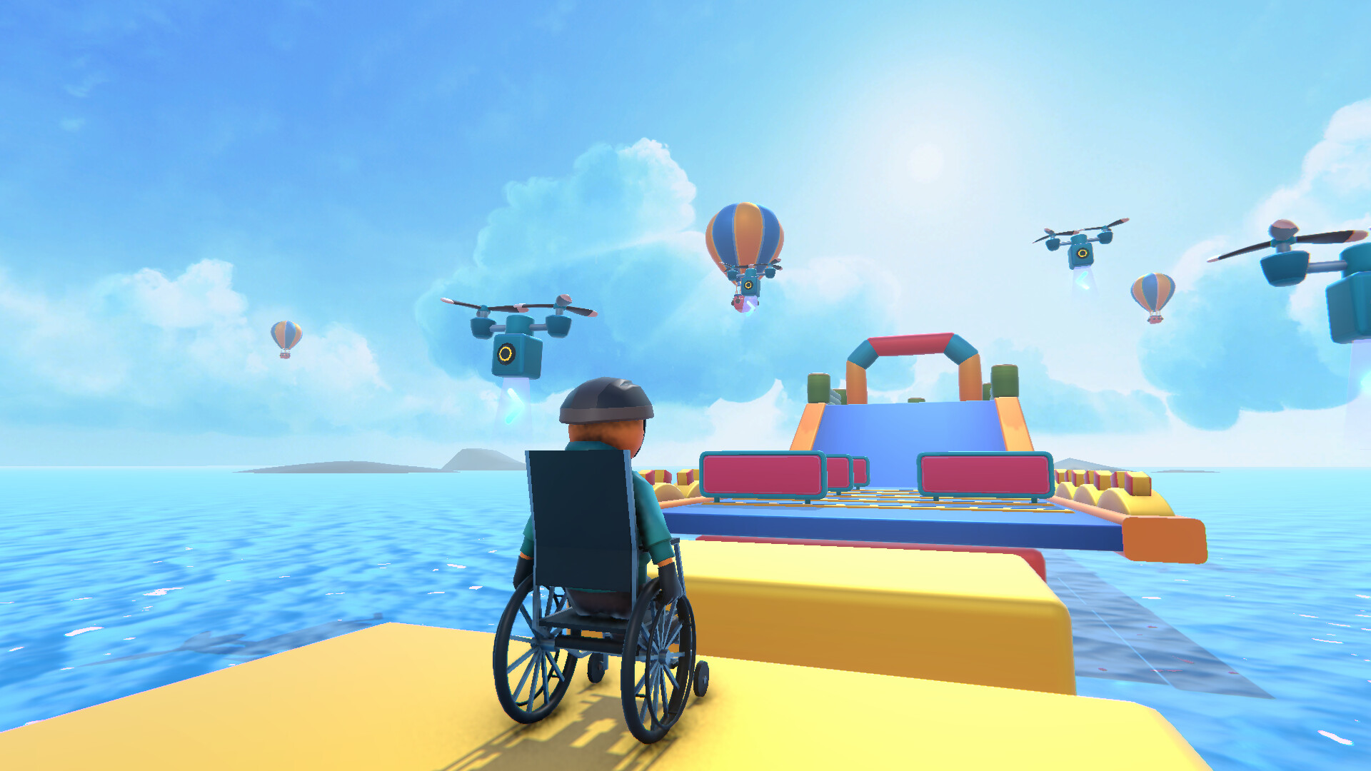 《轮椅模拟器》中文版-润格副业网-每天分享热门副业赚钱项目