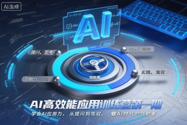 AI高效能应用训练营第一期，学会AI应用力，从提问到驾驭，做AI时代的领航者-润格副业网-每天分享热门副业赚钱项目