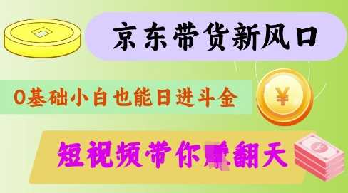 最新京东短视频带货代运营秘籍,轻松躺挣【揭秘】-润格副业网-每天分享热门副业赚钱项目