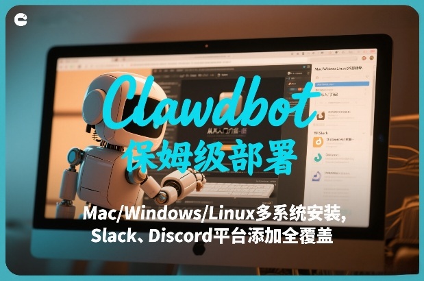 Clawdbot保姆级部署，从入门介绍、Mac/Windows/Linux多系统安装，到Slack、Discord平台添加全覆盖-润格副业网-每天分享热门副业赚钱项目