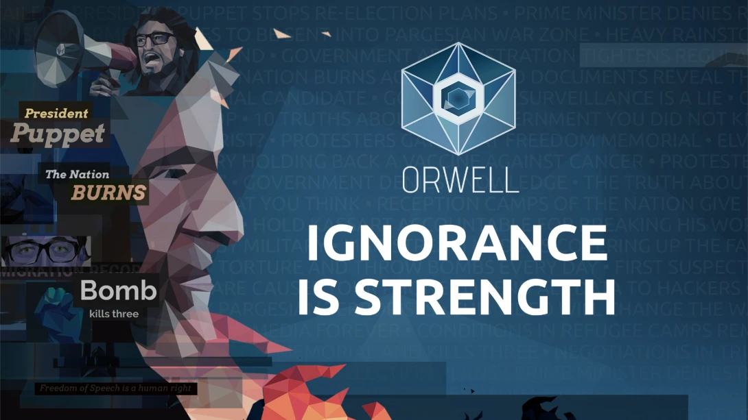 【美版】奥威尔 无知就是力量 .Orwell Ignorance is Strength 中文 【美版】奥威尔 无知就是力量 .Orwell Ignorance is Strength 中文