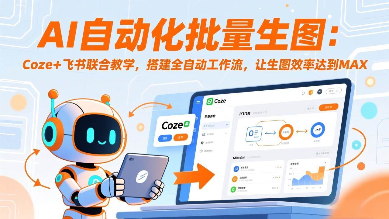 （17575期）AI自动化批量生图：Coze+飞书联合教学，搭建全自动工作流，让生图效率达到MAX-润格副业网-每天分享热门副业赚钱项目