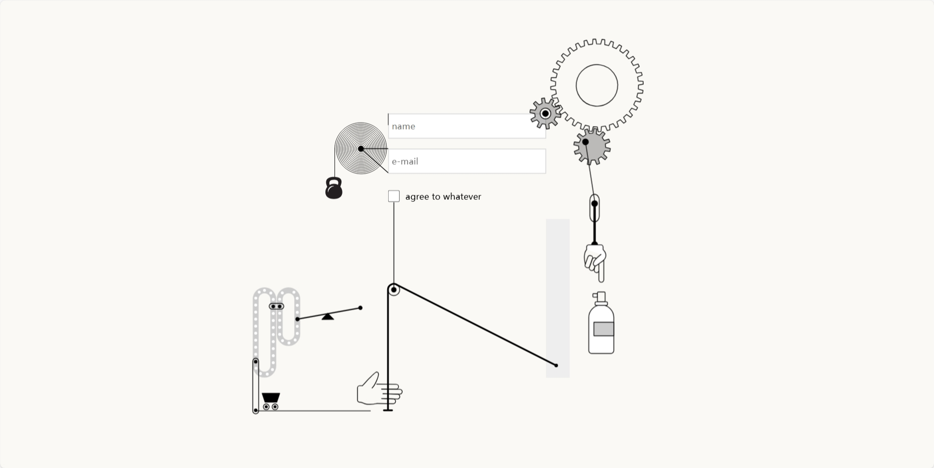 小题大做的动态互动登录页html源码-润格副业网-每天分享热门副业赚钱项目