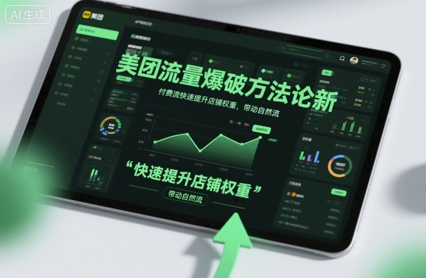 美团流量爆破方法论，付费流快速提升店铺权重，带动自然流-润格副业网-每天分享热门副业赚钱项目