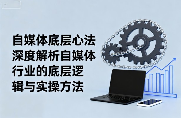 自媒体底层心法，深度解析自媒体行业的底层逻辑与实操方法-润格副业网-每天分享热门副业赚钱项目
