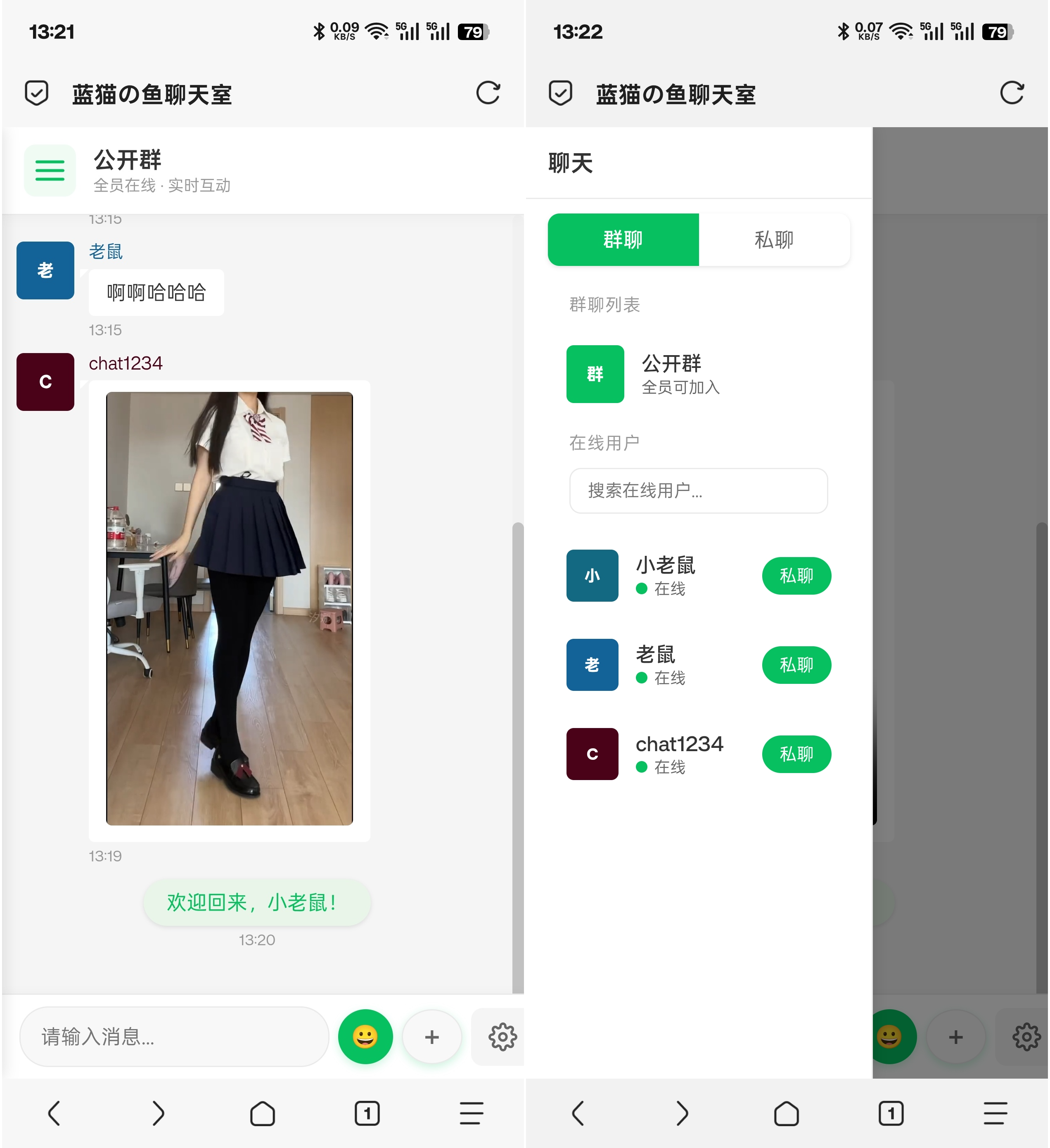 PHP实时消息聊天室源码 PHP+WebSocket-润格副业网-每天分享热门副业赚钱项目