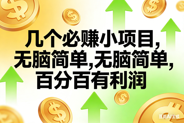 (16982期)10个必赚小项目,无脑简单,百分百有利润,副业首选,日入200+-润格副业网-每天分享热门副业赚钱项目