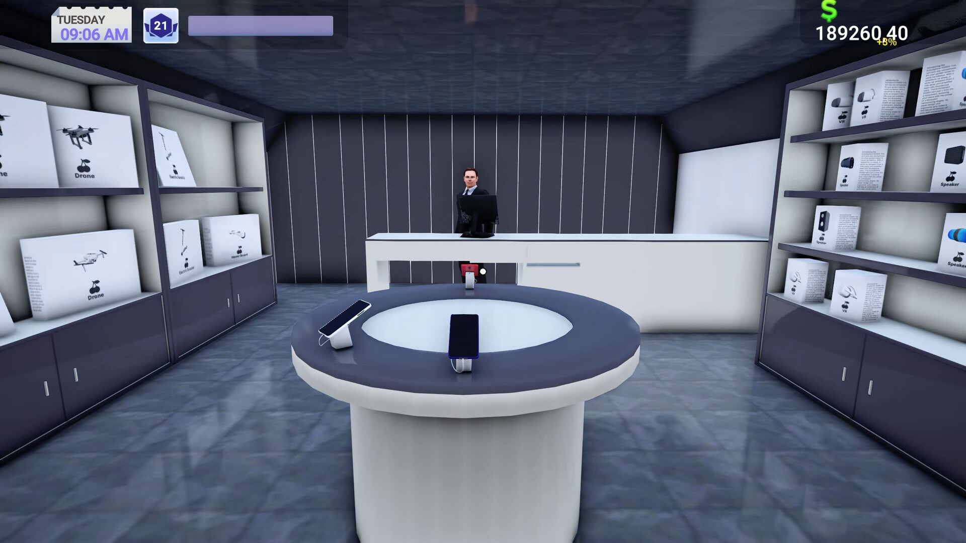 《电子商店模拟器》中文版-润格副业网-每天分享热门副业赚钱项目