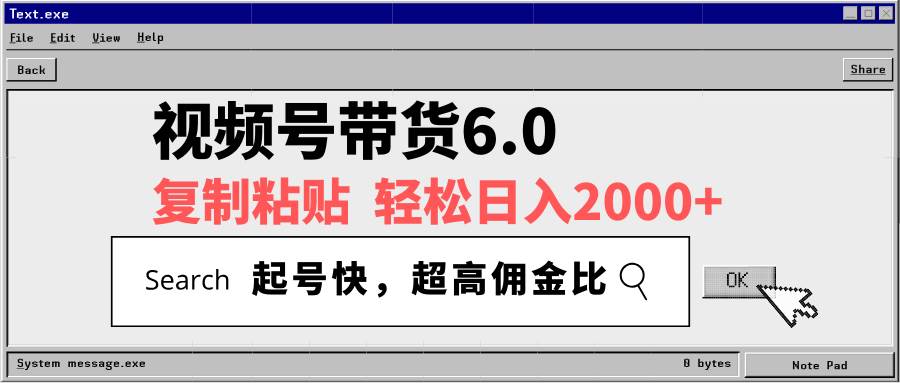 (14325期)视频号带货6.0,轻松日入2000+,起号快,复制粘贴即可,超高佣金比-润格副业网-每天分享热门副业赚钱项目