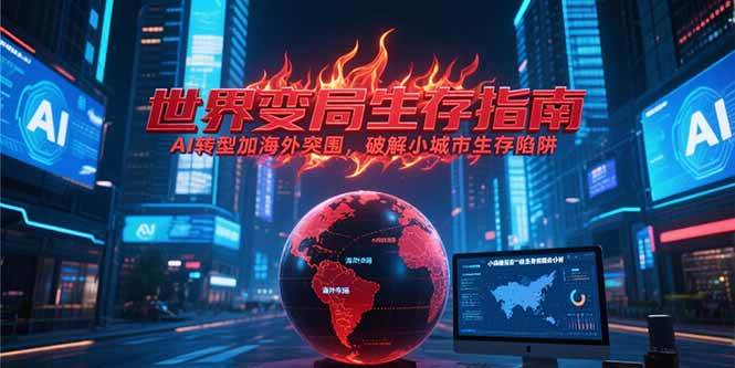 (15220期)付费文章《世界变局生存指南,AI转型加海外突围,破解小城市生存陷阱》-润格副业网-每天分享热门副业赚钱项目