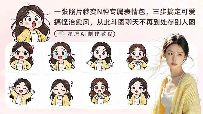 (17482期)一张照片秒变N种专属表情包,三步搞定可爱搞怪治愈风,从此斗图聊天不再到处存别人图 (17482期)一张照片秒变N种专属表情包,三步搞定可爱搞怪治愈风,从此斗图聊天不再到处存别人图