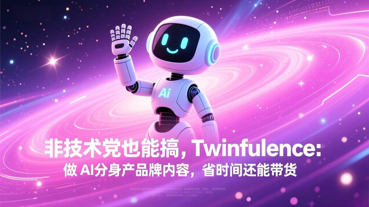 （17381期）非技术党也能搞!Twinfluence:做 AI 分身产品牌内容,省时间还能带货-润格副业网-每天分享热门副业赚钱项目