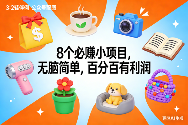 （17114期）8个必赚小项目，无脑简单，百分百有利润，副业首选，日入300+-润格副业网-每天分享热门副业赚钱项目